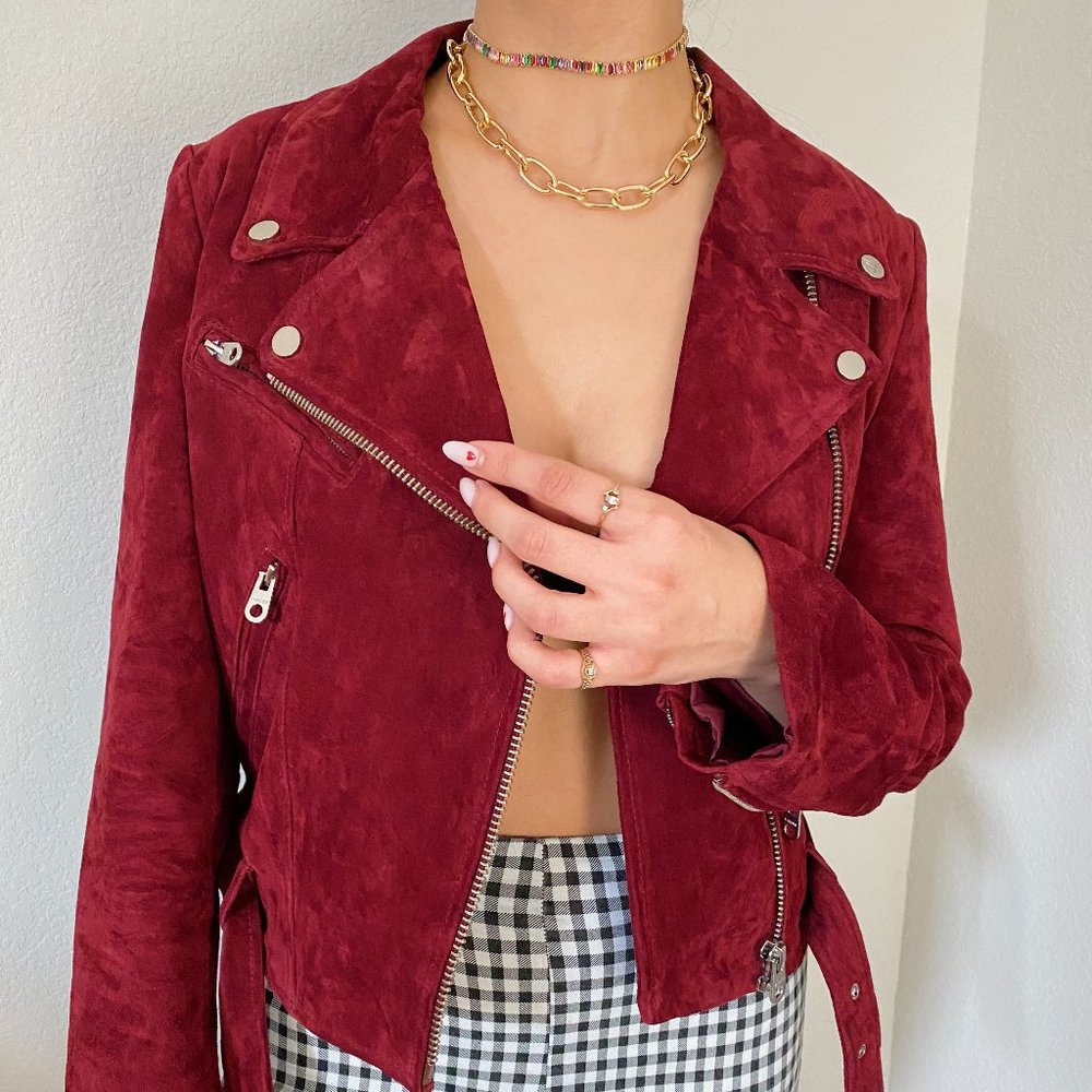 VIGOSS biker leather jacket